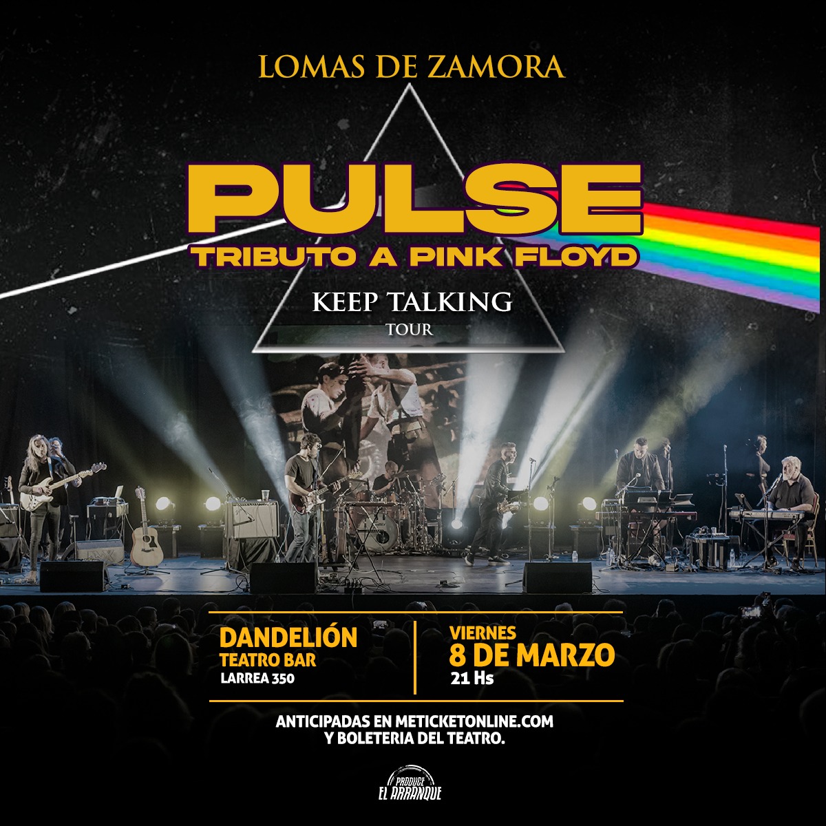 Pulse Tributo a Pink Floyd en Lomas !